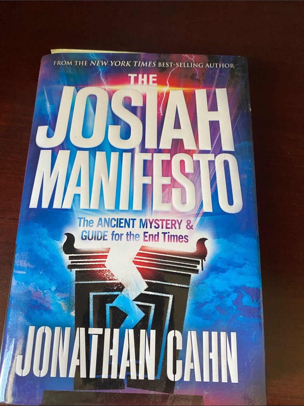 The Josiah Manifesto by Jonathan Cahn - Blue/Purple Hardcover